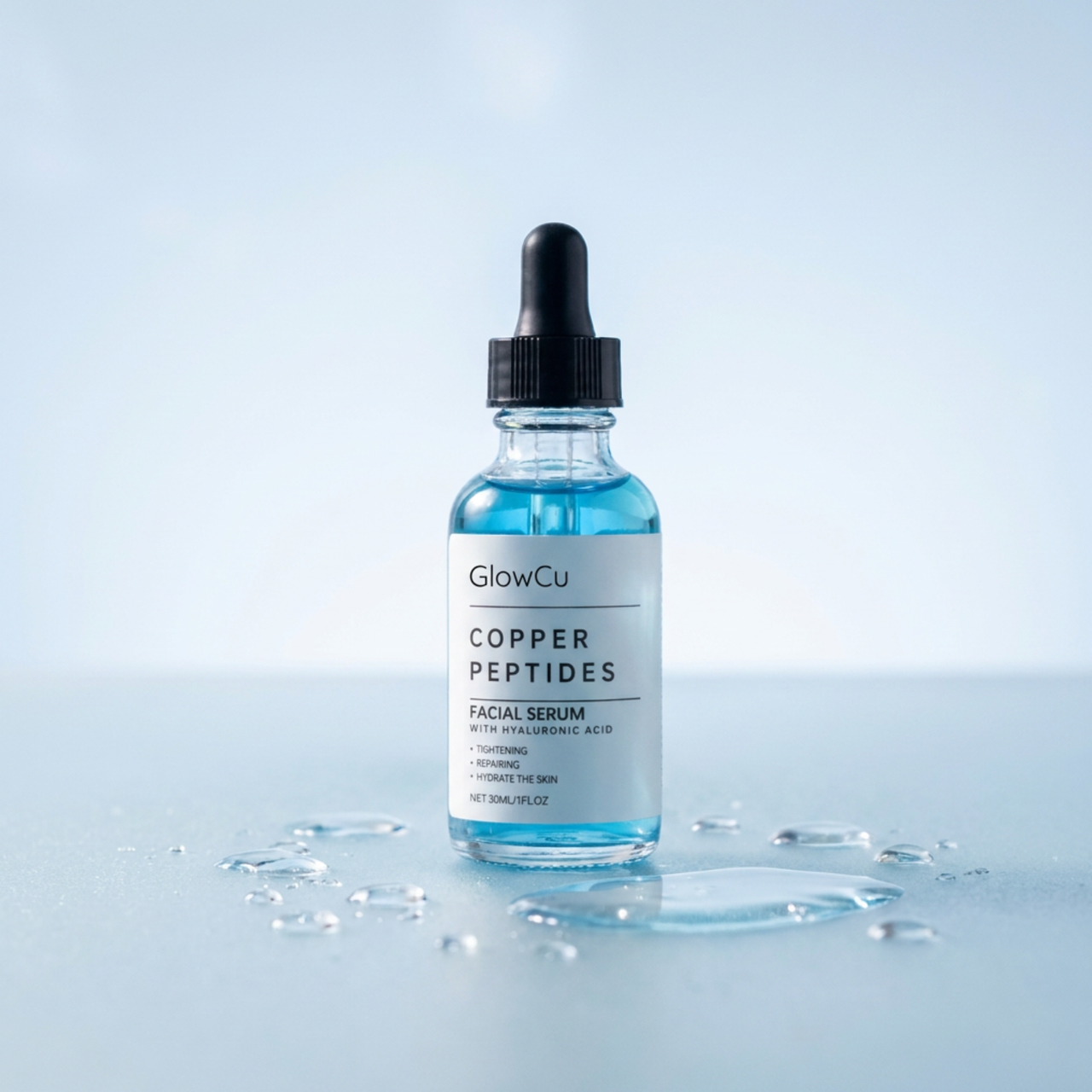 'Glow' Copper Peptide & Hyaluronic Serum